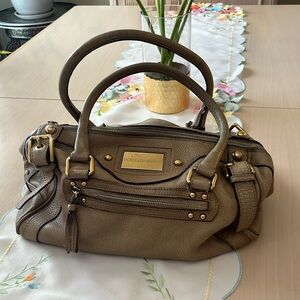 Dolce & Gabbana beige leather purse